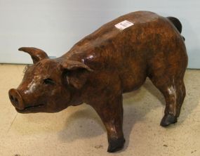 Sunny Side Up Painting Bronze Pig