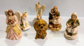 Five Various Figurines