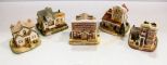 Five Small Resin Houses