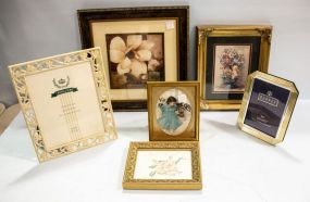 Six Miscellaneous Frames & Small Pictures