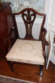 Ten Mahogany Chinese Chippendale Chairs