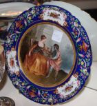 Eighteen Hand Painted French Plates to Fruit