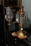 1840 Bronze Argand Lamp