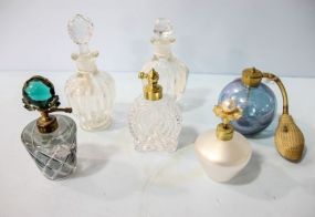 Six Perfume Bottles