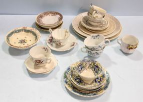 Various China Plates, Cups & Saucers