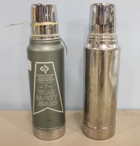 Two Thermos Bottles