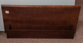 Oak Shelf with Holder
