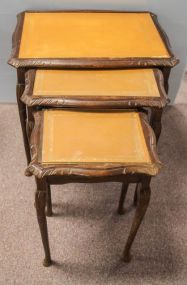 Queen Anne Nest of Three Tables