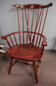 Mahogany Windsor Back Arm Chair