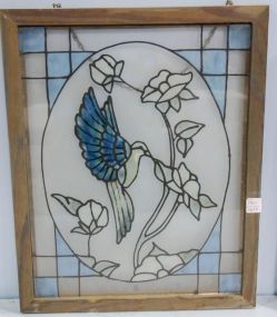 Stained Glass Hummingbird