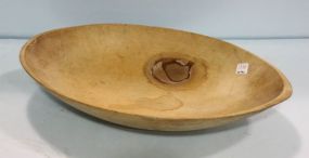 Wood Dough Bowl