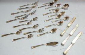 Set of Strauss and Lerner Sterling Flatware