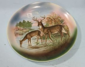 Plate of Buck and Doe