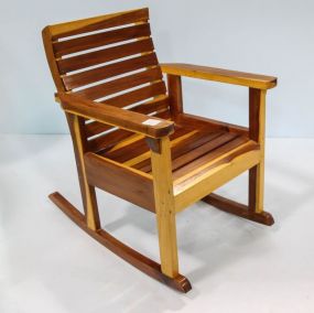 Child's Cedar Rocker