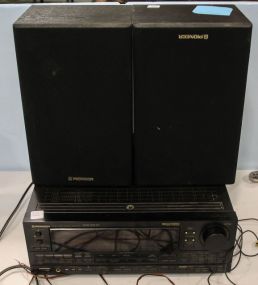 Pioneer Player with Two Speakers