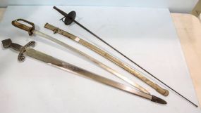 Reenactment Sword, Fencing Sword & Decorative Sword