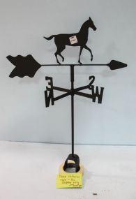 Metal Horse Weathervane