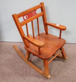 Maple Child's Rocking Chair