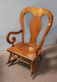 Hitchcock Arm Rocking Chair