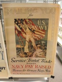 1973 Hailing You Navy Poster