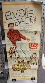 1964 Elvis Presley Kissing Cousins Movie Poster