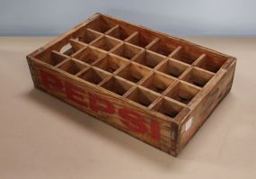 Pepsi Wood Crate