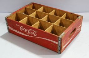 Wood Coke Crate