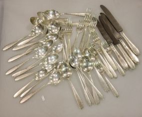 Thirty Nine Pieces of Weidlich Silver Thread Sterling