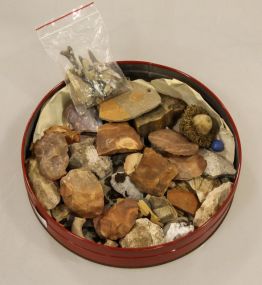 Box of Arrowheads, Rocks & Teeth