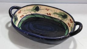 Oval Gail Pittman Tray with Handles
