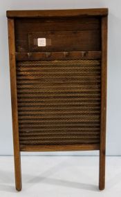 Wood and Metal Washboard