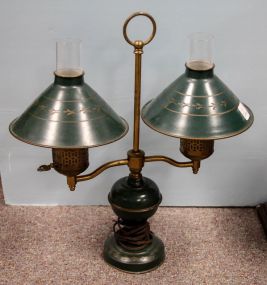 Metal Double Student Lamp