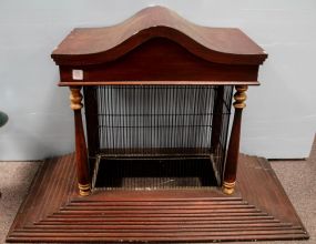 Mahogany Open Cage Top