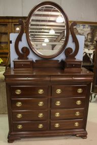 Mahogany Twelve Drawer Chest