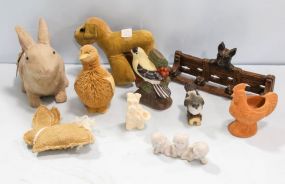 Various Animal Figurines
