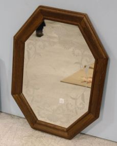 Octagon Shaped Etched Mirror
