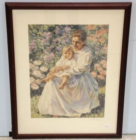 Signed Giclee of Mother and Child