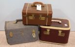 Three Vintage Suitcases