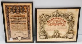 Two German Certificates