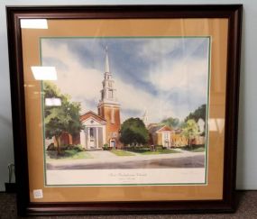 Limited Edition of 1st Presbyterian Church Jackson by Hope Carr
