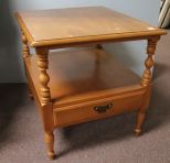 Drexel Lamp Table with Drawer