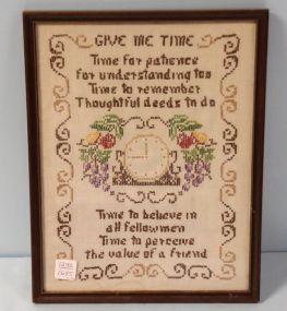 Framed Sampler