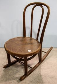 Early 20th Century Bentwood Rocker