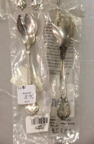 Two Chantilly Sterling Ice Cream Forks