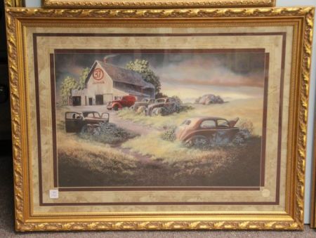 1401 Donna Wolfkill Car Print - March Online Only Auction 2016