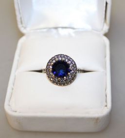 Sapphire Dinner Ring