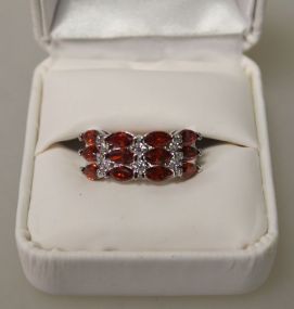 Garnet Estate Ring