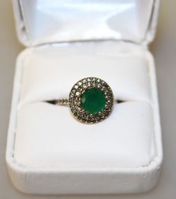 Large Emerald Estate Ring