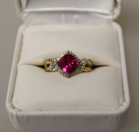 Ruby Diamond Ring