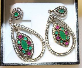 Emerald Estate Earrings